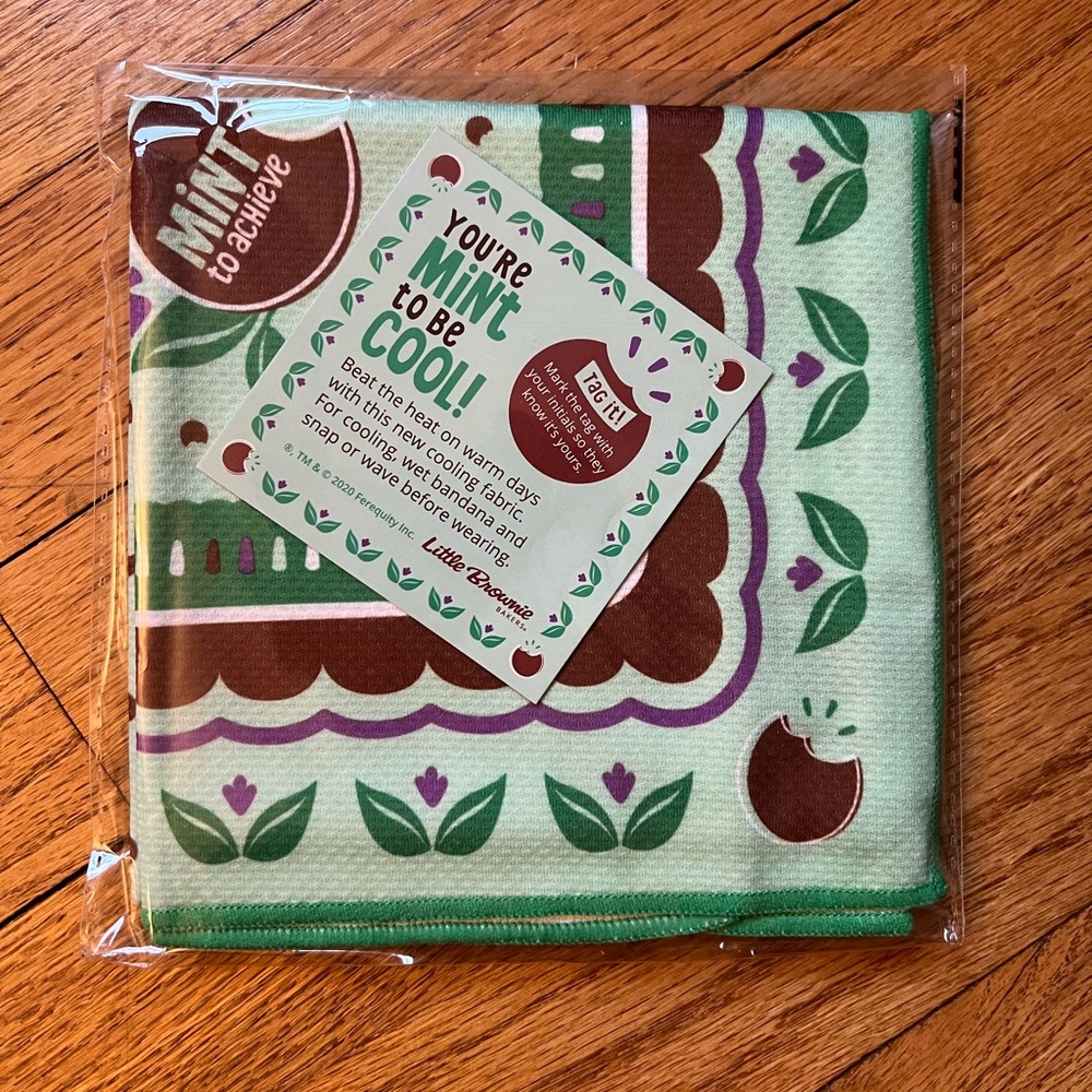 Little Brownie Bakers Girl Scout bandana